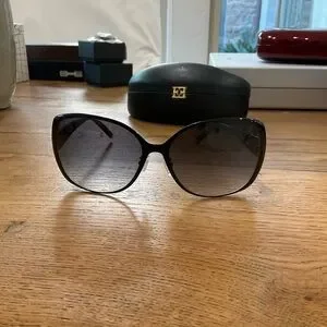 Escada | Accessories | Escada Black Sunglasses With Sleek  display picture 1